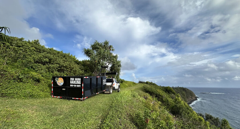 Pau Hana Hauling residential dumpster rentals